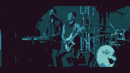 Live Performance Pixel Art